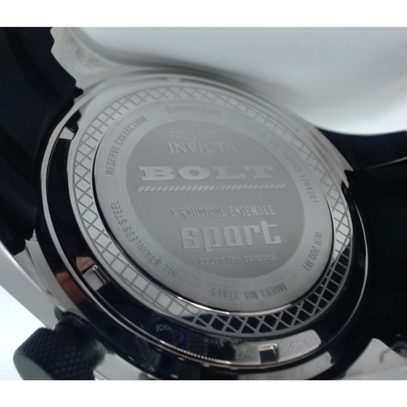 Invicta Watch Bolt Sport With Original Papers & Box Reserve 27312 Good Condition - Picture 8 of 8